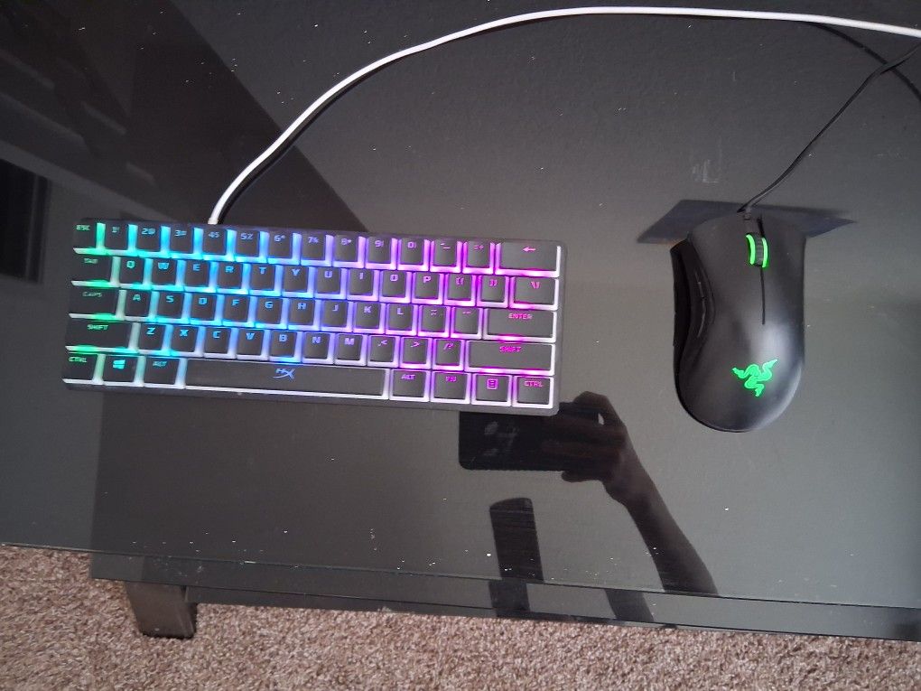 Razer Huntsman mini RGB gaming key board (with many more patterns) and Razer Deathadder mouse