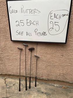 Golf putters $25 each
