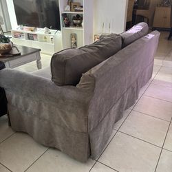 Gray Sofa And Chair 