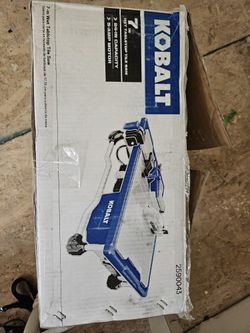 Kobalt Wet Table Saw