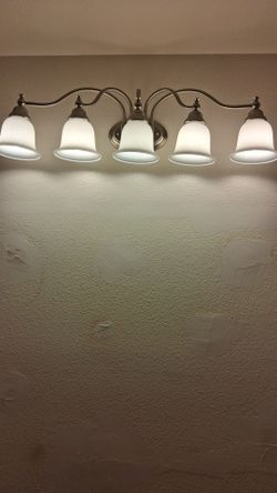 Wall mount bath/ powder room fixture