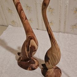 Vintage Pine Scented Swans