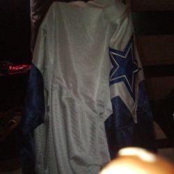 Mitchell And Ness Throwback Dallas Cowboys Jersey (Blank)