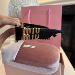 Authentic Pair Of Miu Miu Sunglasses