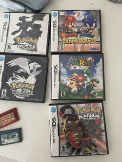 Pokémon And Mario Games