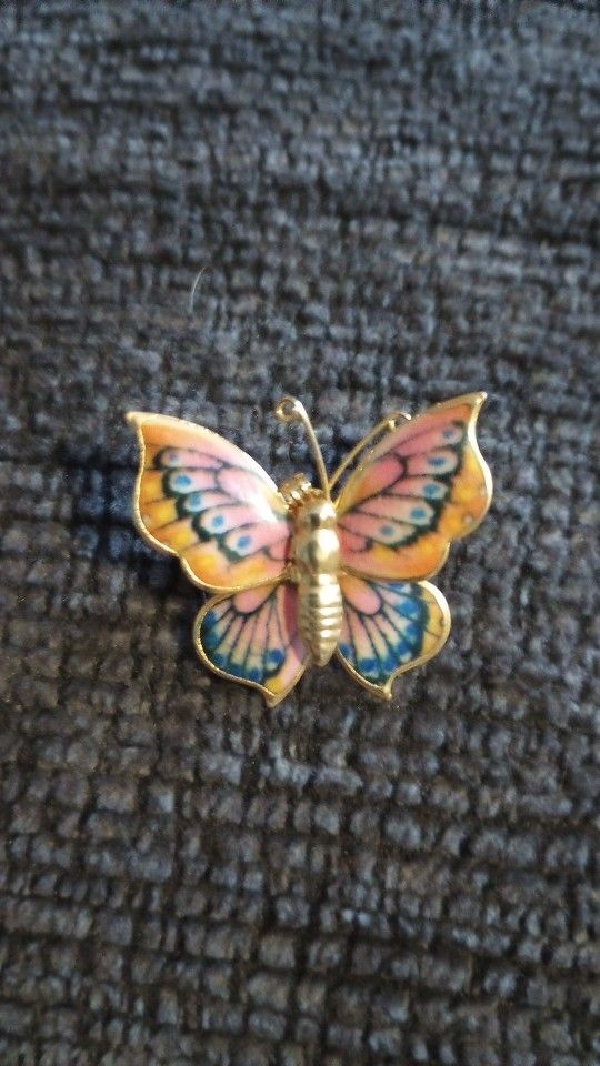 Vintage Butterfly Brooch/Pendant