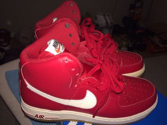 Nike Air Force 1, High Top cranberry