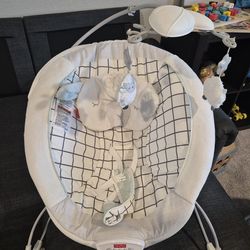 Fisher Price Sweet Snugapuppy Deluxe Bouncer