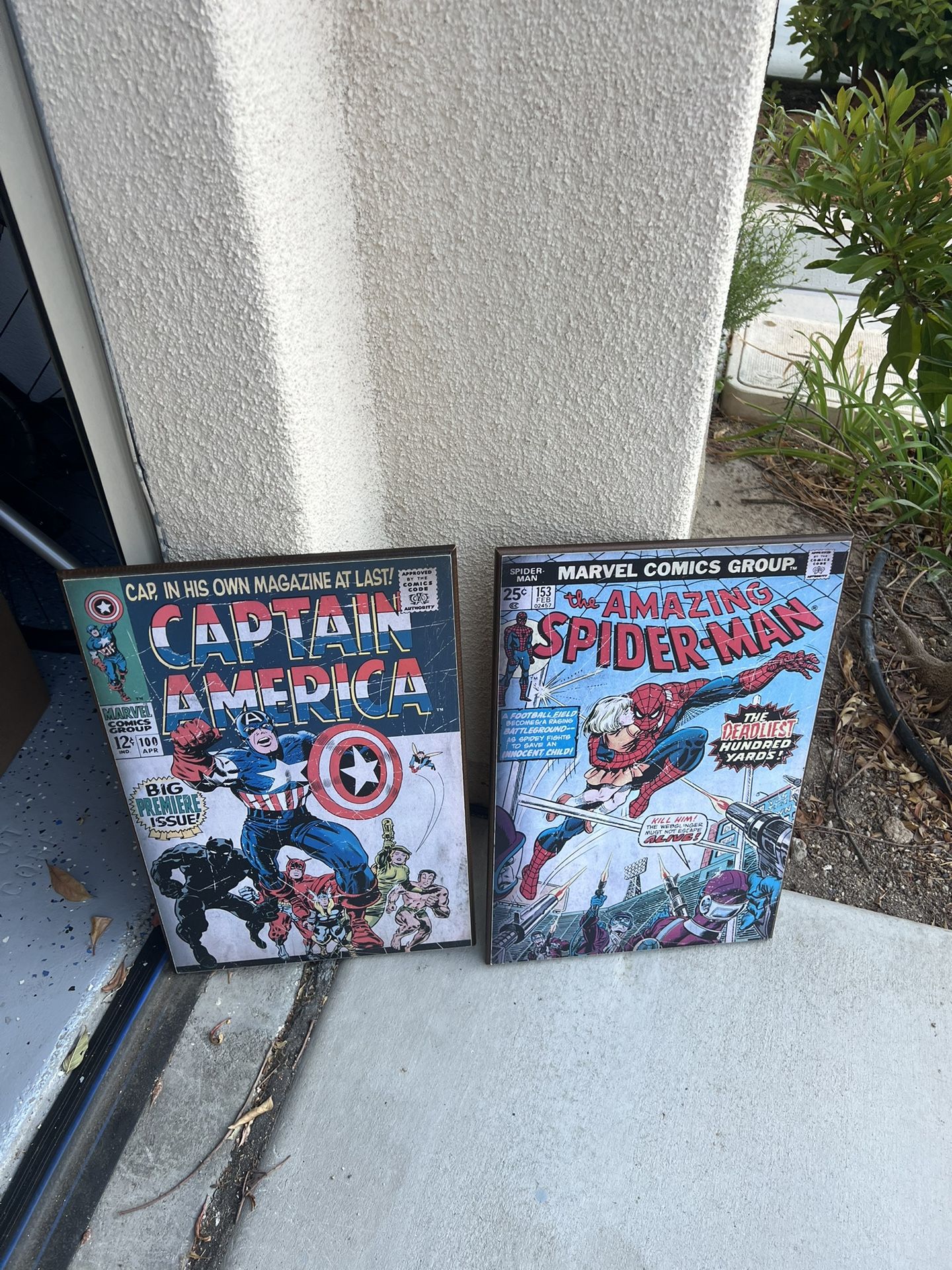 Spider Man & Captain America