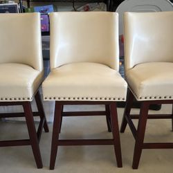 Three (3) Counter-height Bar Stools