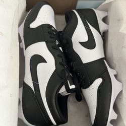 Jordan 1 Low Black Panda Sz 9 10.5