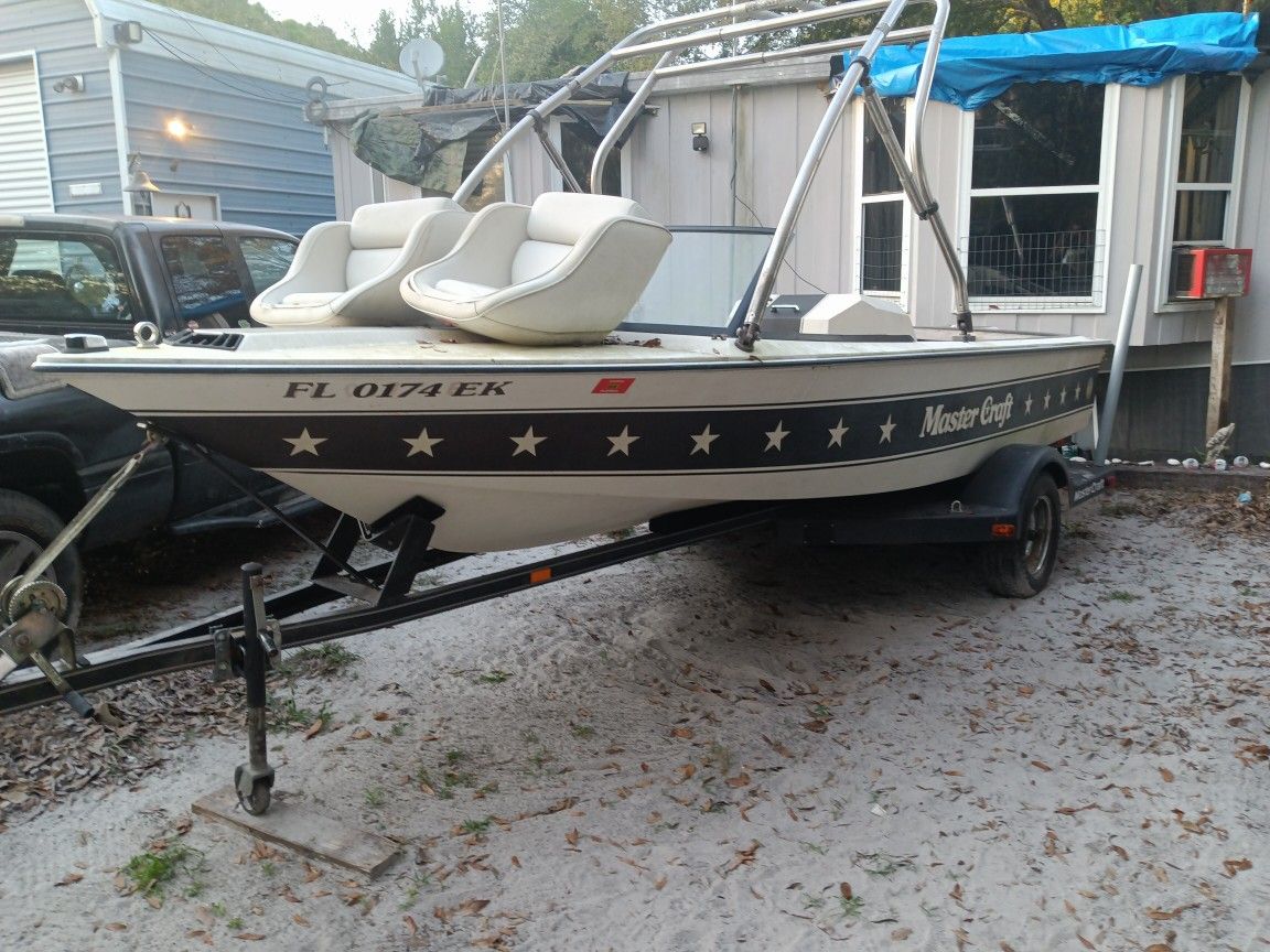 1988 Master Craft 19 ft 351 Windsor marine
