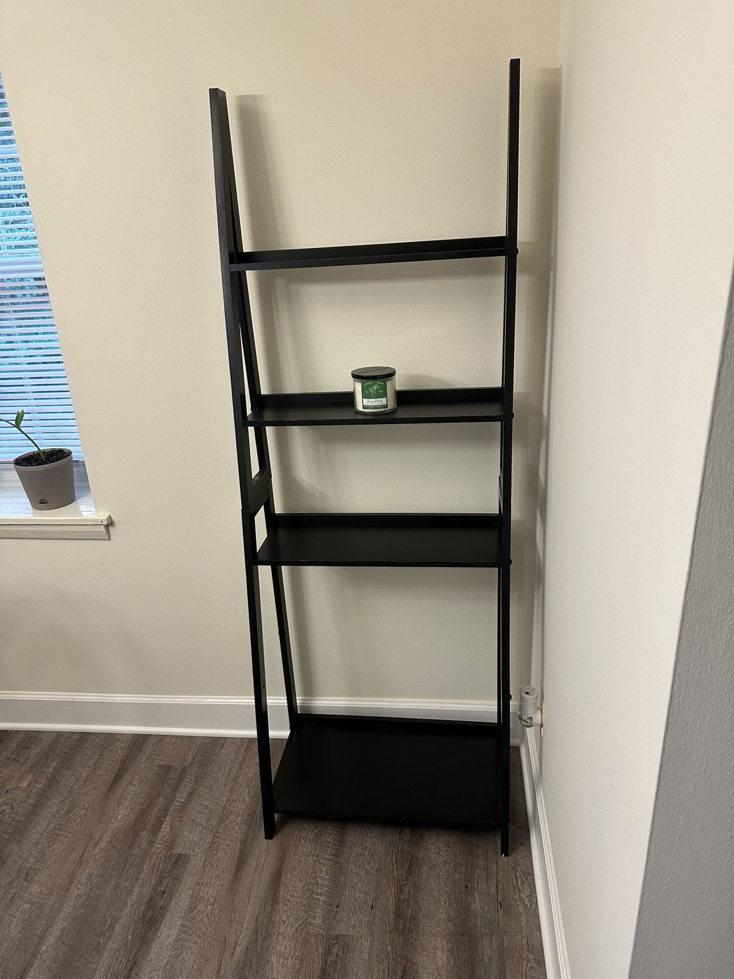 Black Ladder Shelf