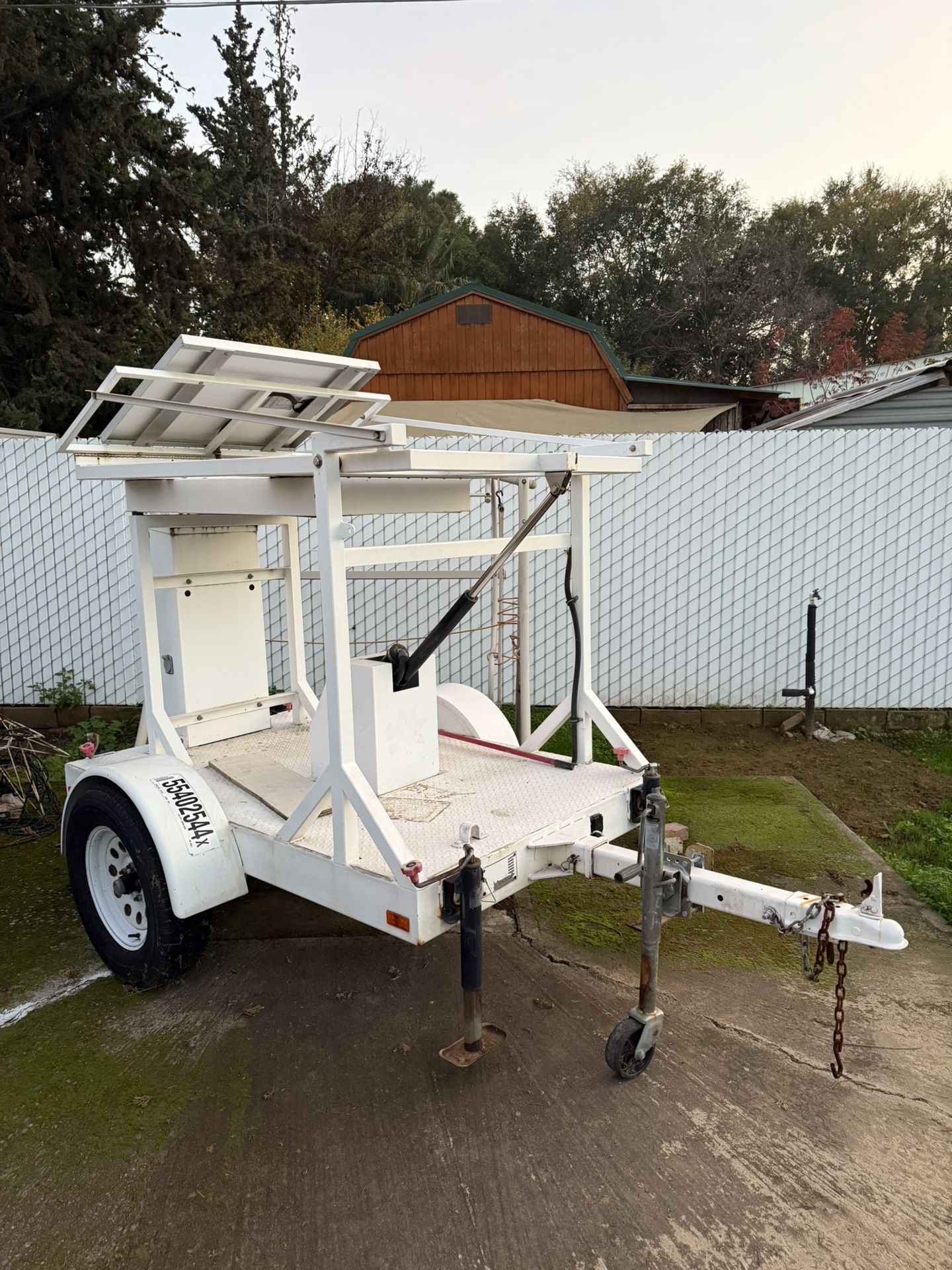 California State Radar trailer --working!! 