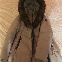 Mackage ADALI-SH Coat In Color Camel (Size Medium)