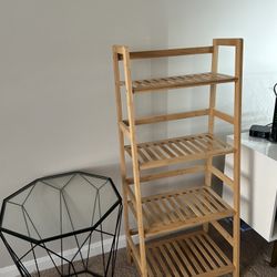 Wooden Bookshelf