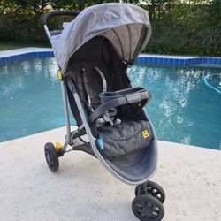 Stroller Jogger Lightweight Century Stroll On 3-Wheel Single Stroller Expedition Stroller Grey Car Seat Stroller Compact