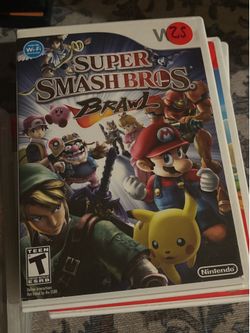 Super smash bros Wii