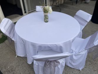 Chairs, Tables, Heaters, 