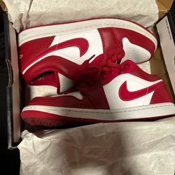 Cardinal Red Jordan 1 Low