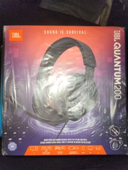 JBL Quantum 200 Wired Gaming Headset