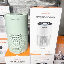 Brand New Air Purifier Airromi Green With New Filter Inside
