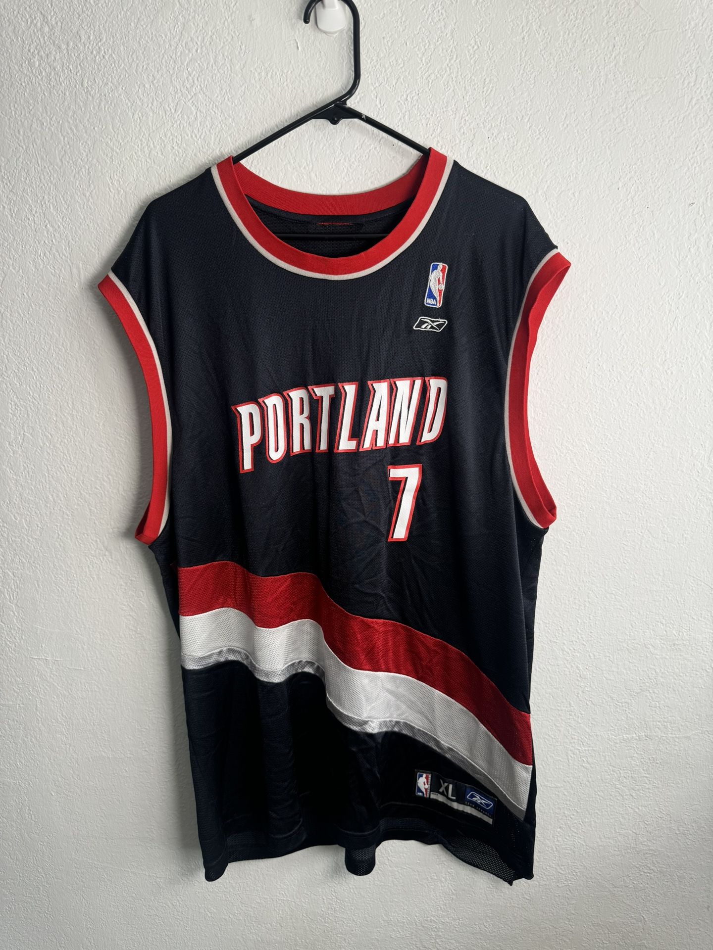 Authentic Brandon Roy Reebok Portland Trail Blazers Jersey Size XL