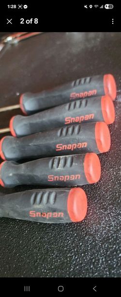 Snap-on 5pc T15 - T30 Soft Grip Torx Screwdriver Set SGDTX