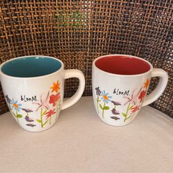 Rae Dunn Bloom cups