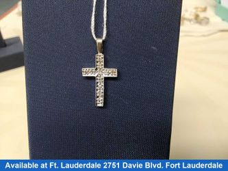 Religious Pendant - White Gold 14k (.585) 1 grams