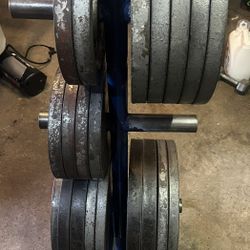 Metal Barbell Weights 