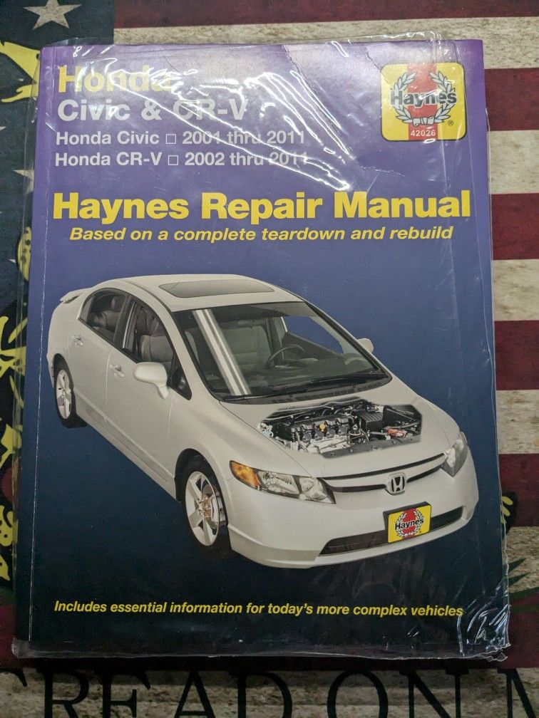 Like-new Honda Civic repair manual