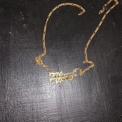 14 k necklace Tiffany