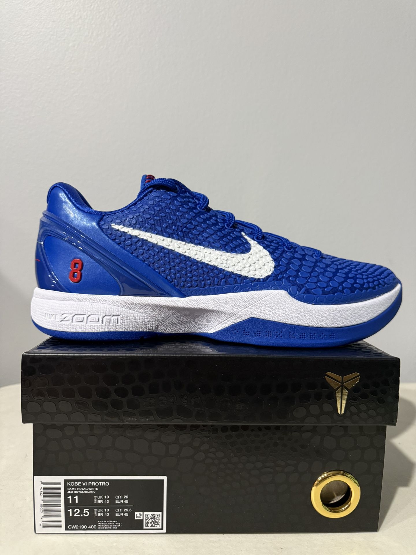 Kobe 6 Protro Dodgers - 11 M