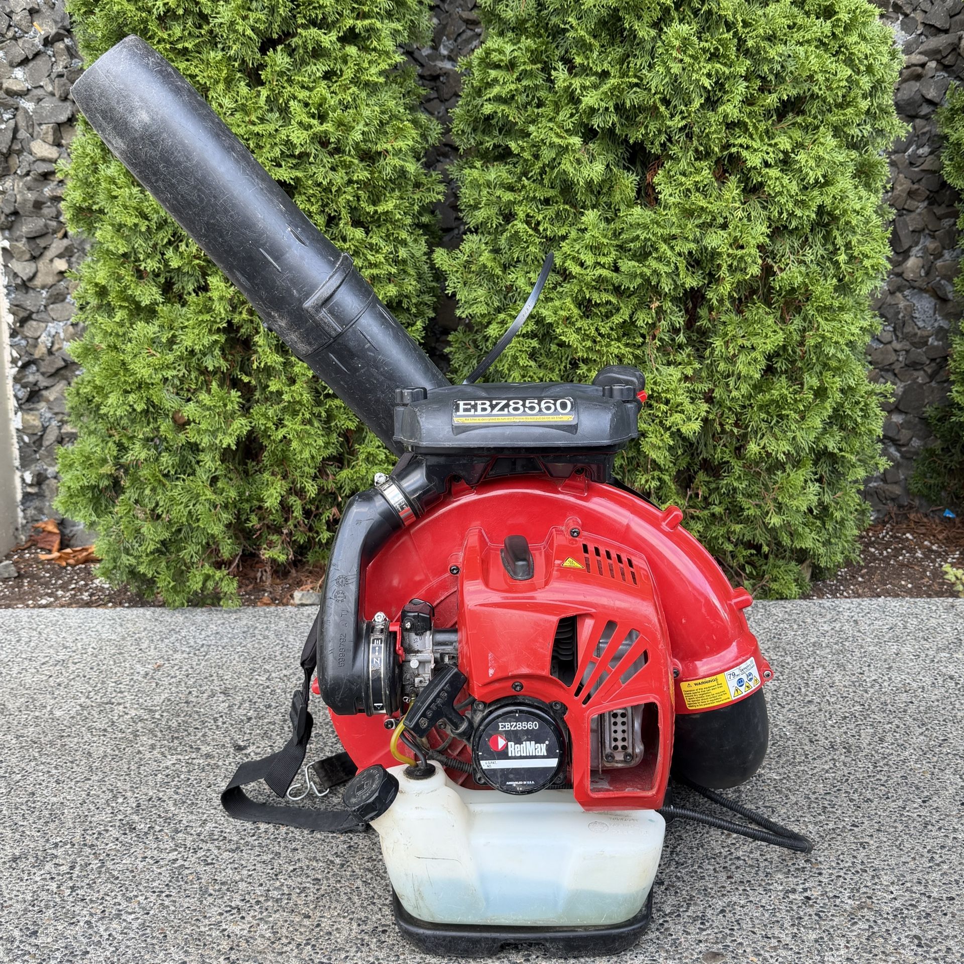 RedMax EBZ8560 Gas Powered Backpack Leaf Blower