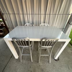 Table 6 Chairs, Crate & Barrel