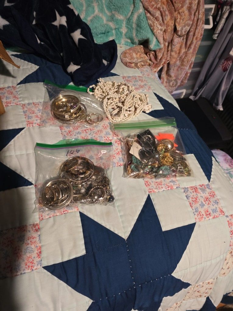 Bunch Of Earrings Vintage