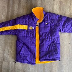 Nike Lakers Reversible Puffer Jacket 