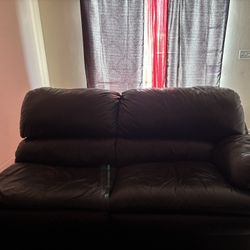 Dark brown 2  Piece Section