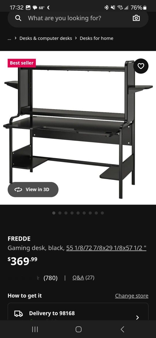 IKEA FREDDE Desk