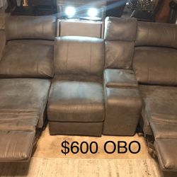 3 seat Electric couch