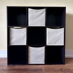 Cube Storage Shelf - Dark Brown