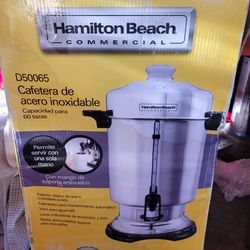 Hamilton Beach D50065 60 Cup (318 oz.) Stainless Steel Commercial Coffee Urn  / Percolator - 1000W. for Sale in Hollywood, FL - OfferUp