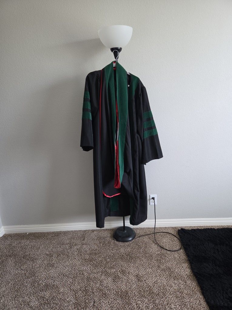 Graduation Gown, Cap and Hood