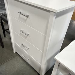 New! 41.4”H 4-Drawer Chest, Tall Dresser, Dresser, Bedroom Dresser, Dark Brown Dresser, Espresso Dresser, White Chest, Espresso Chest, Dresser Matchin