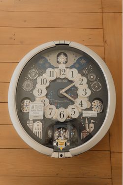 Seiko Melody in Motion Wall Clock QXM379S