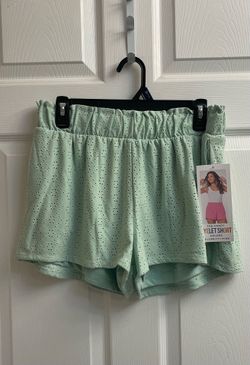Brand new mint eyelet shorts size XL Juniors