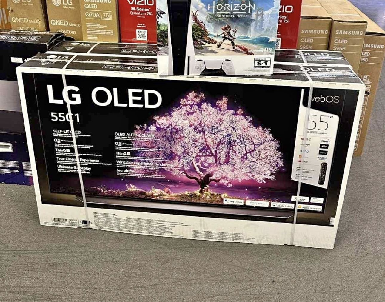 55” Lg Oled C1-C2 Smart 4K 120Hz LED