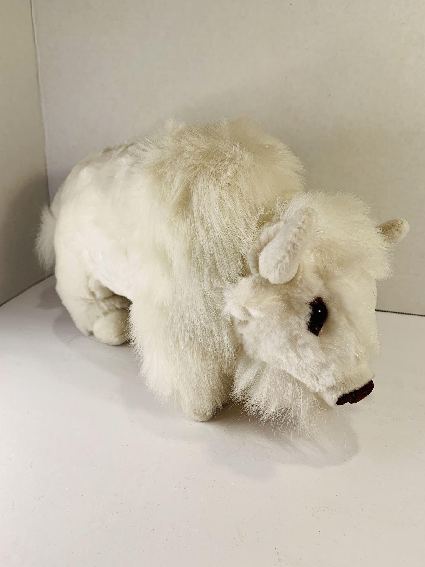 Fiesta White Buffalo Stuffed Animal