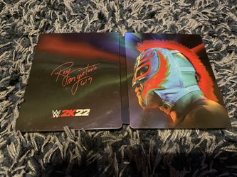 WWE 2k22 Steelbook Rey Mysterio